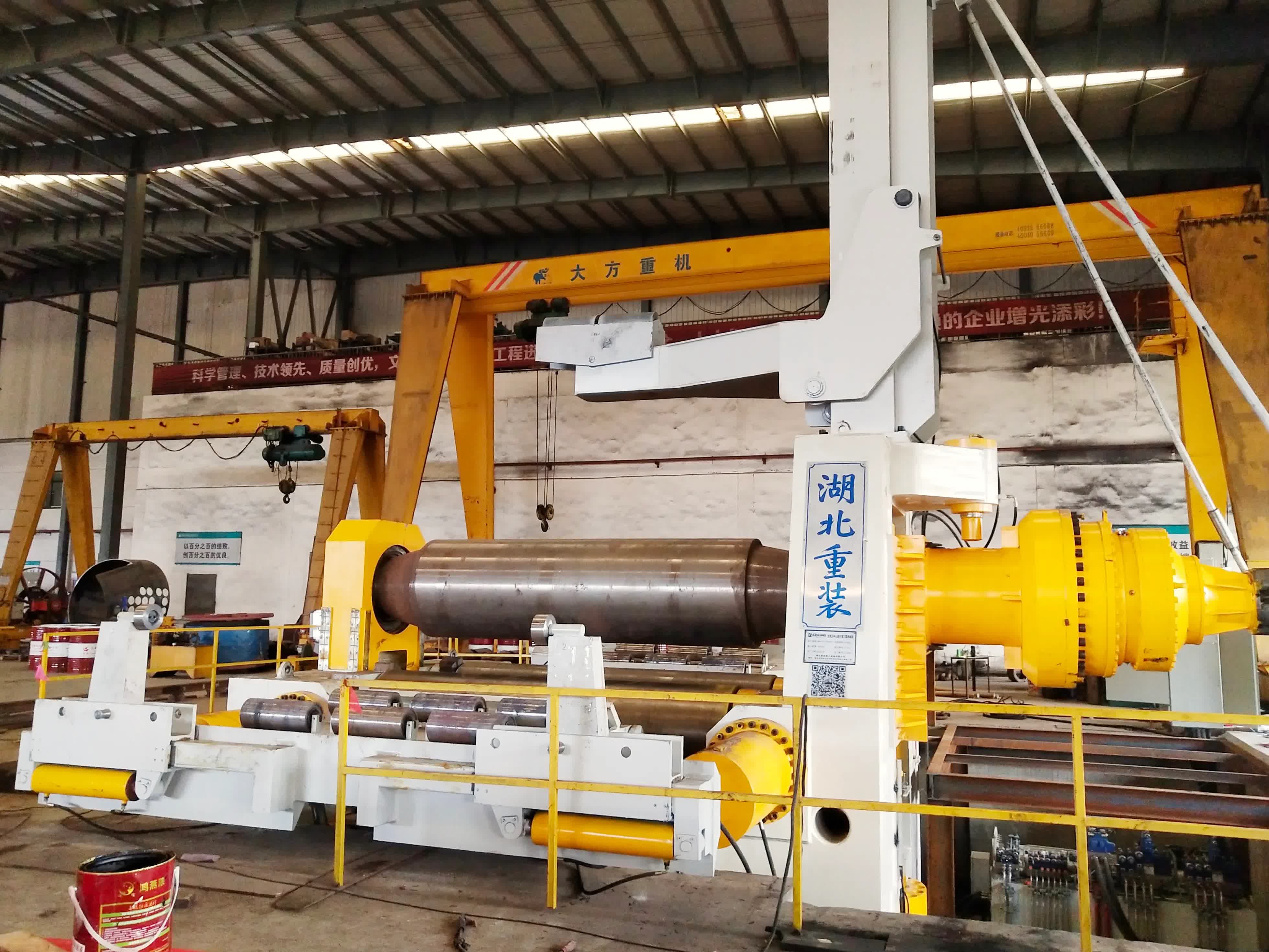 EZHONG風(fēng)塔專用卷板機(jī)